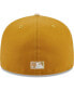 ფოტო #5 პროდუქტის Men's Cream, Gold New York Yankees Chrome Anniversary 59FIFTY Fitted Hat