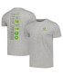 ფოტო #1 პროდუქტის Men's and Women's Heather Gray John Deere Classic Trademark History T-shirt