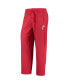 Men's Red, Heathered Charcoal Distressed Cincinnati Bearcats Meter Long Sleeve T-shirt and Pants Sleep Set