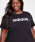 Фото #6 товара Футболка Adidas Plus Size Crewneck Tee