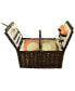 Фото #1 товара Surrey Willow Picnic Basket with Service for 2