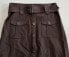 Фото #4 товара New York & Company 7th Avenue Design Studio Pencil Skirt Brown with Belt Size 4