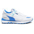 Фото #1 товара Puma Mapf1 Rider Fv Lace Up Mens Blue, White Sneakers Casual Shoes 30791801