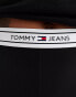 Фото #5 товара Tommy Jeans logo taping leggings in black