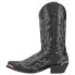 Фото #3 товара Laredo Jameson Snip Toe Cowboy Mens Black Casual Boots 68550-001