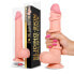 Фото #2 товара Slidy Realistic Dildo Dual Layer Retractable and Adjustable 9