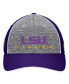 Фото #5 товара Men's Heather Gray LSU Tigers Nimble Adjustable Hat