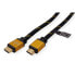 ROLINE GOLD HDMI High Speed Cable - M/M 3 m - 3 m - HDMI Type A (Standard) - HDMI Type A (Standard) - Audio Return Channel (ARC) - Black - Gold