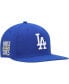 Men's Royal Los Angeles Dodgers 2020 World Series Sure Shot Captain Snapback Hat