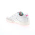 Фото #6 товара Reebok Club C 85 Prince Mens White Leather Lace Up Lifestyle Sneakers Shoes