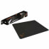 Фото #2 товара Коврик для мыши антискользящий Gigabyte AMP500 43 x 37 x 18 мм Оранжевый/Белый Черный/Оранжевый Разноцветный