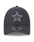 Фото #4 товара Men's Graphite Dallas Cowboys 2024 NFL Draft 9FORTY Adjustable Hat