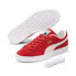 Фото #5 товара Puma Suede Classic XXI 38141002 Womens Red Suede Lifestyle Sneakers Shoes