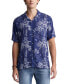 Фото #1 товара Men's Sidny Floral Print Short Sleeve Button-Front Shirt