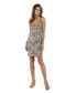 ფოტო #1 პროდუქტის Women's Spaghetti Strap Cocktail Dress