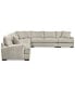 Фото #6 товара Rhyder 5-Pc. Fabric Sectional Sofa with Apartment Sofa, Created for Macy's