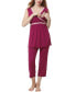 ფოტო #12 პროდუქტის Kimi & Kai Penny Maternity Nursing Pajama Set