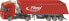 Siku 3537 - Road train model - Metal - Plastic - Black - Red