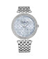 Фото #1 товара Часы Stuhrling Women's Silver Tone Stainless Steel Watch