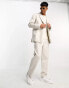 Фото #10 товара Jack & Jones Premium relaxed fit suit trousers in cream