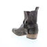 Фото #6 товара Bed Stu Canada F331014 Womens Gray Leather Zipper Ankle & Booties Boots