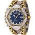 Фото #1 товара Invicta 46222 Gladiator Automatic 3 Hand Silver & Blue Men Dial Watch
