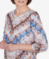 ფოტო #2 პროდუქტის Classic Python Chevron Crew Neck Top