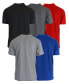 Фото #73 товара Men's Short Sleeve V -Neck Tee-5 Pack