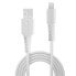 Фото #2 товара Lindy 1m USB to Lightning Cable white - 1 m - USB A - USB 2.0 - White