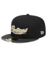 Фото #4 товара Men's Black San Diego Padres Metallic Camo 59FIFTY Fitted Hat