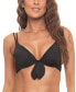 Фото #1 товара Women's Tie Knot Underwire Bikini Top