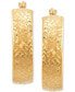 ფოტო #3 პროდუქტის Small Weave Texture Wide Tube Hoop Earrings in 14k Gold, 7/8"