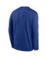 Фото #4 товара Men's Royal Toronto Blue Jays Authentic Collection Team Logo Legend Performance Long Sleeve T-shirt