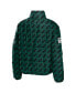 Women's Green Green Bay Packers Puffer Full-Zip Jacket