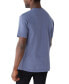 Men's Relaxed Fit Short Sleeve Embroidered Crewneck T-Shirt