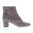 Bruno Magli Vinny BW2VINO3 Womens Gray Suede Zipper Casual Dress Boots