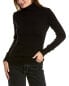 Фото #1 товара Brooks Brothers Turtleneck Cashmere & Wool-Blend Sweater Women's Black Xs