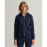 GANT Reg Tonal Shield full zip sweatshirt