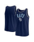 Фото #1 товара Men's Navy Tampa Bay Rays Bet Tank Top