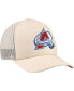 Фото #3 товара Men's Cream Colorado Avalanche Foam Front Trucker Adjustable Hat