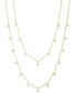 Marguerite Multi Strand Crystal Necklace
