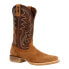 Фото #2 товара Durango Rebel Pro Embroidered Square Toe Mens Brown, Brown Casual Boots DDB0477
