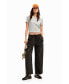 Women's Wide-leg cargo trousers