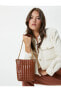 Фото #2 товара Рюкзак женский Koton Кожаный с цепочкой