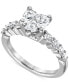 ფოტო #1 პროდუქტის Certified Lab Grown Diamond Heart Engagement Ring (2 ct. t.w.) in 14k Gold