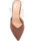 ფოტო #8 პროდუქტის Women's Ollie Lucite Strap Heels