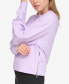 Women's Zipper-Hem Crewneck Top