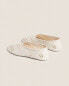 Sprig flat leather ballerinas - editions