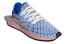 Фото #3 товара adidas originals Deerupt Runner 低帮 跑步鞋 男款 蓝橙 / Кроссовки adidas originals Deerupt Runner AC8704