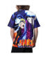 Фото #4 товара Men's and Women's Blue Naruto Big Print Graphic T-shirt